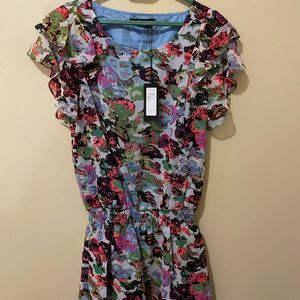 - Vertigo ruffled dress
